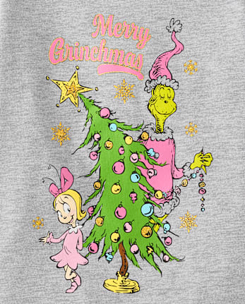 Baby And Toddler Girls Dr. Seuss The Grinch™ Merry Grinchmas Graphic Tee