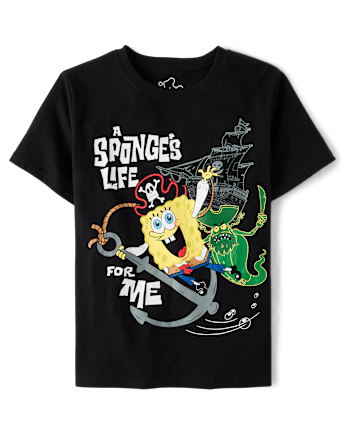 Boys SpongeBob SquarePantsâ¢ Pirate Life Graphic Tee
