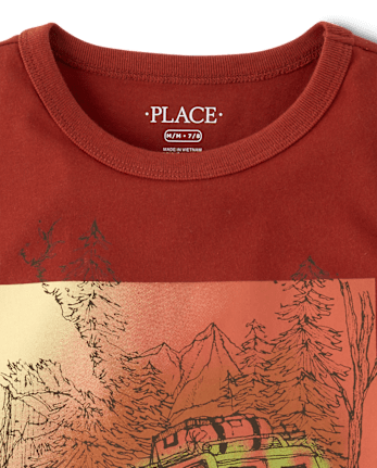 Boys Rock Crawler Truck Graphic Tee