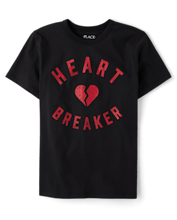 Boys Valentine's Day Heartbreaker Graphic Tee