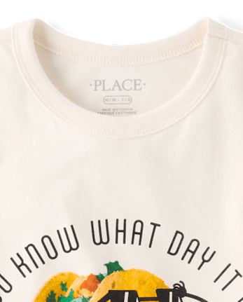 Boys Taco Day Graphic Tee