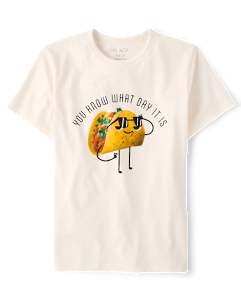 Boys Taco Day Graphic Tee