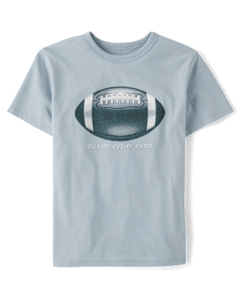 Boys Guard Every Yard Football Graphic Tee