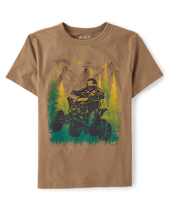 Boys Quad Bike Graphic Tee