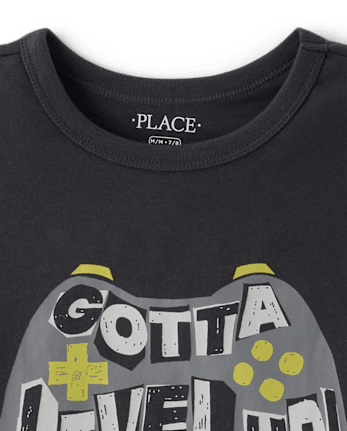 Boys Gotta Level Up Gamer Graphic Tee