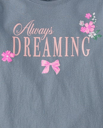 T-shirt graphique « Girls Always Dreaming »
