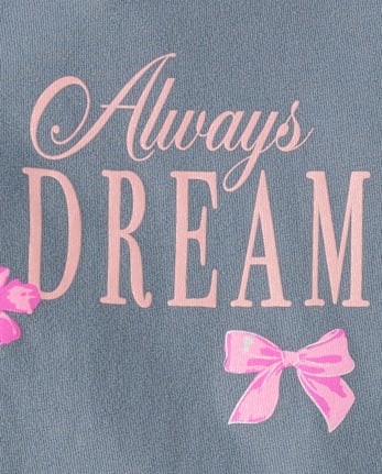 T-shirt graphique « Girls Always Dreaming »