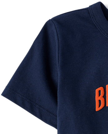 Baby And Toddler Boys Big League Basketball Puff Print Graphic Tee