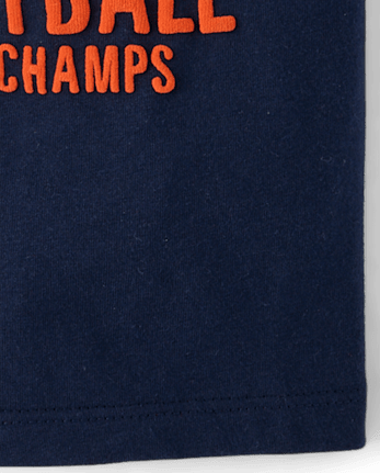 Baby And Toddler Boys Big League Basketball Puff Print Graphic Tee