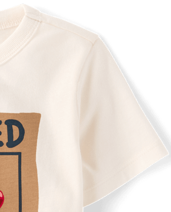 Baby And Toddler Boys Wanted Bear Graphic Tee