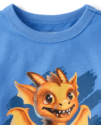 Baby And Toddler BoysDragon Graphic Tee