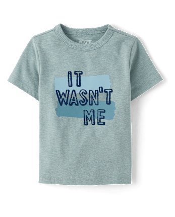 Baby And Toddler Boys It Wasn't Me Graphic Tee