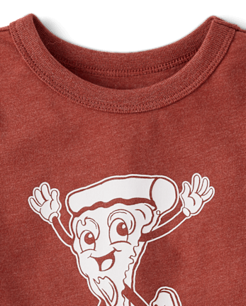 Baby And Toddler Boys Yay For Pizza Graphic Tee