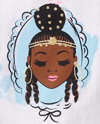 Girls Princess Graphic Tee