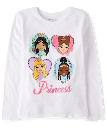 Girls Princess Graphic Tee