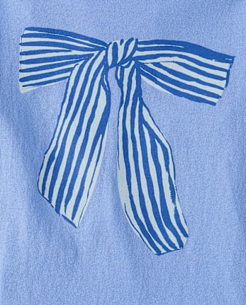 Girls Bow Graphic Tee