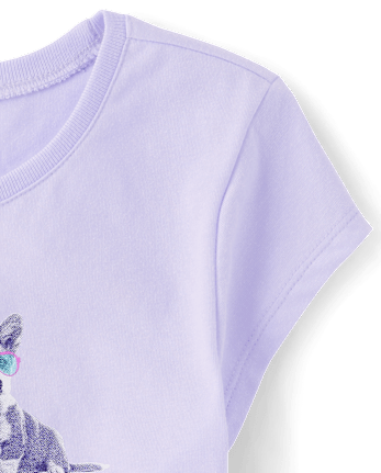 Girls Dog Friends Graphic Baby Tee