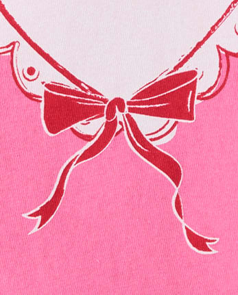 Baby And Toddler Girls Valentine's Dat Daddy's Girl Heart Graphic Tee