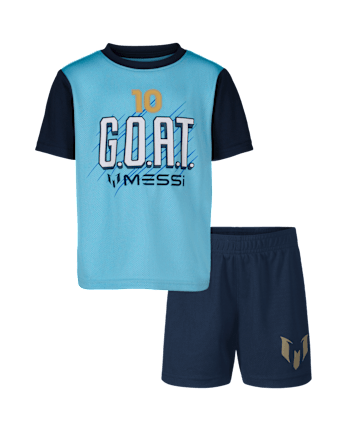Toddler Boys Messiâ¢ Goat 2-Piece Outfit Set