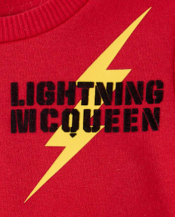 Baby And Toddler Boys Cars Lightning McQueen 2-Piece Outfit Set