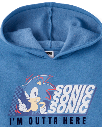 Boys Sonicâ¢ Outta Here Hoodie