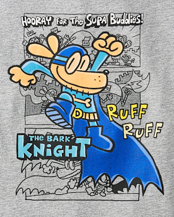 Boys Dog Man Knight Graphic Tee