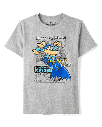 Boys Dog Man Knight Graphic Tee