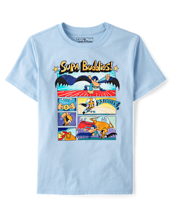 Boys Dog Man Buddies Graphic Tee