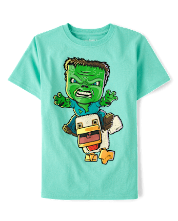 Boys Minecraft™ Chicken Jockey Graphic Tee