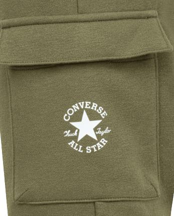 Boys Converseâ¢ Fleece Jogger Pants
