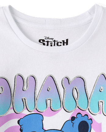 Girls Stitchâ¢ Ohana Graphic Tee