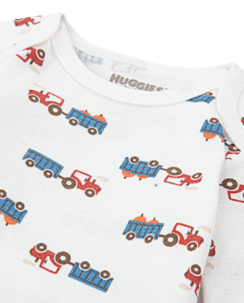 Baby Boys Huggies Striped Bodysuit 3-Pack