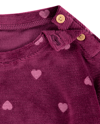 Baby Girls Huggies Heart 2-Piece Outfit Set