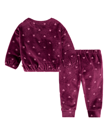 Baby Girls Huggies™ Heart 2-Piece Outfit Set