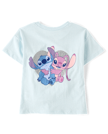 Girls Stitch™ And Angel 2-Piece Outfit Set
