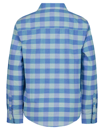 Boys Nautica® Plaid Button Up Shirt