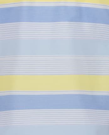 Boys Nautica® Colorblock Striped Button Up Shirt