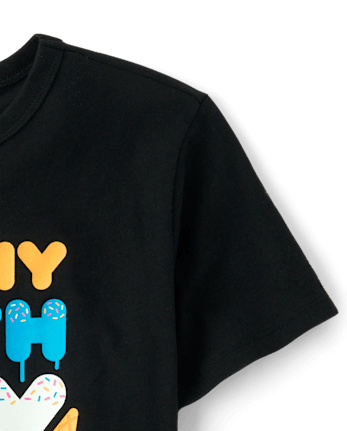 T-shirt graphique « C'est mon anniversaire, mon pote » pour les garçons