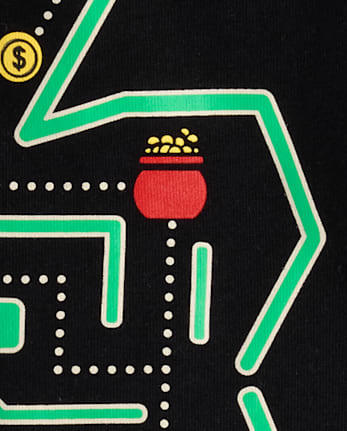 Boys St. Patrick's Day Video Game Graphic Tee