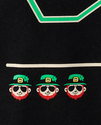 Boys St. Patrick's Day Video Game Graphic Tee