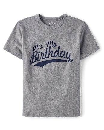 Boys It's My Birthday Graphic Tee