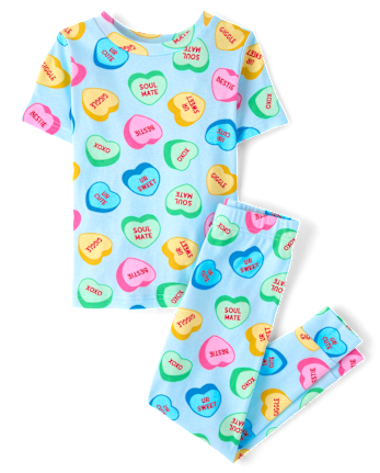 Kids SweetheartsÂ® Snug Fit Cotton Pajamas