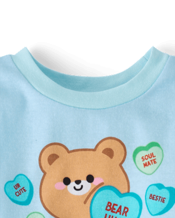 Baby And Toddler SweetheartsÂ® Bear Snug Fit Cotton Pajamas