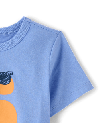 Baby And Toddler Boys 5 Birthday Graphic Tee