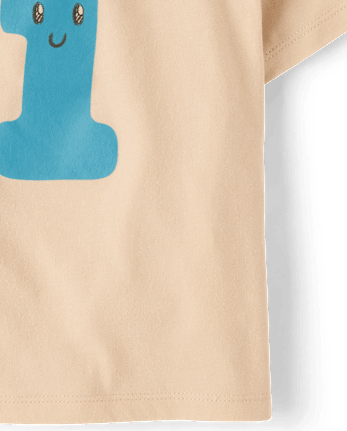 Baby And Toddler Boys 1 Birthday Graphic Tee