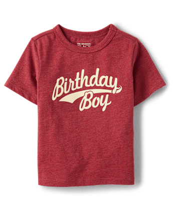 Baby And Toddler BoysBirthday Boy Graphic Tee