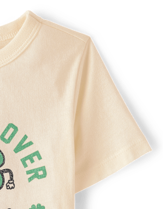 Baby And Toddler Boys St. Patrick's Day Cutest Clover Graphic Tee