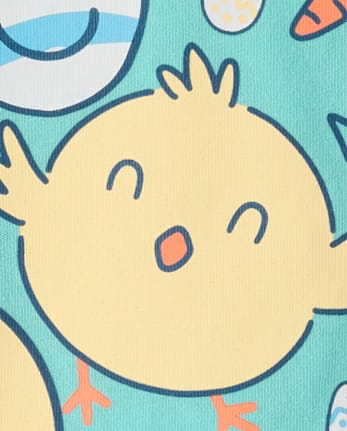 Baby And Toddler Boys Easter Egg Chick Graphic Tee