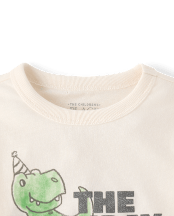 Baby And Toddler Boys Birthday Dude Graphic Tee