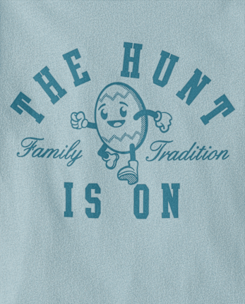 Baby And Toddler Boys Matching Family Easter The Hunt Is On Graphic Tee